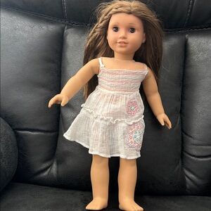 American Girl Doll with Brown Hair and Brown Eyes